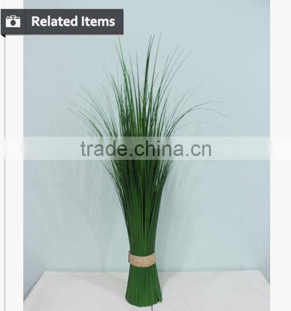 Artificial potted grass onion grass for indoor decoration artifiical grass plants
