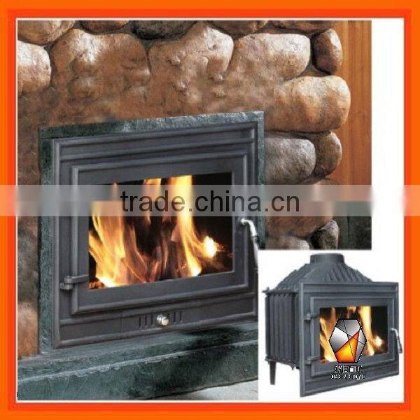 Cast Iron Type Wood Burning Fireplaces
