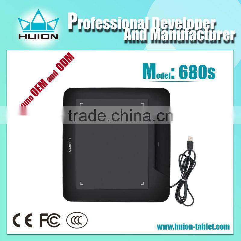Huion 680s digital computer writing pad USB signature pad with digital pen