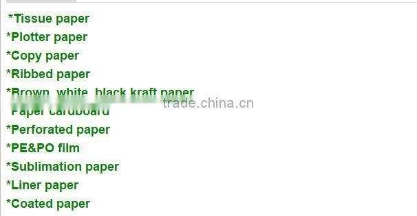 White Kraft Paper Roll 70g, 80g, 90g for Paper Envelope