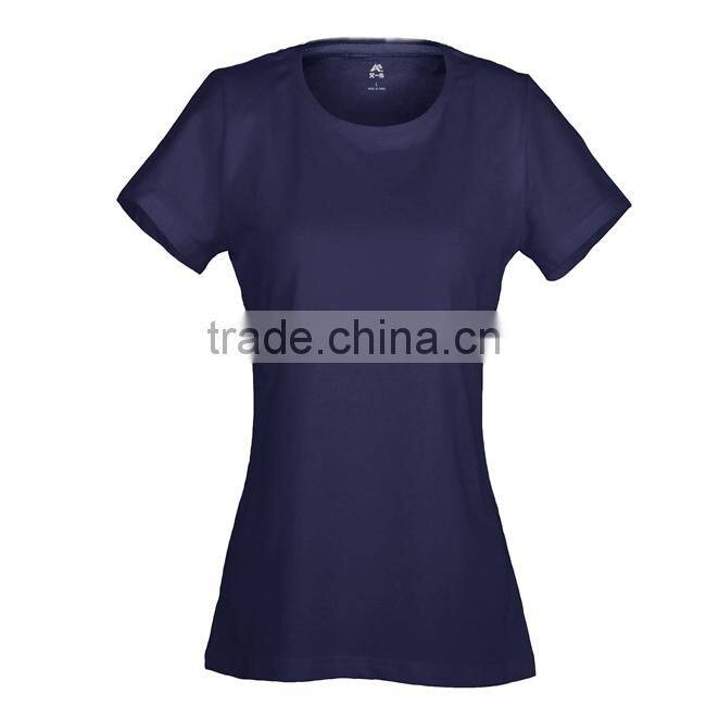 Custom Logo Blank Short V-Neck T-Shirt