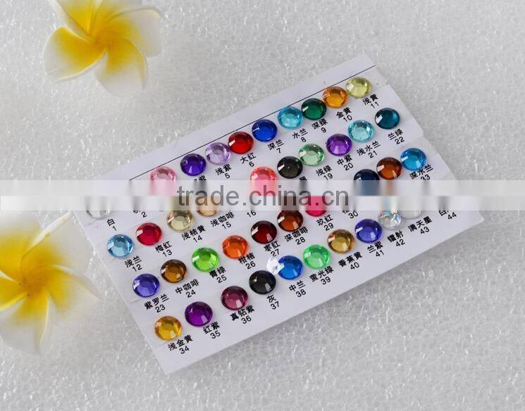 Colorful Butterfly Plastic Rhinestone Sticker Decoration DIY Fun