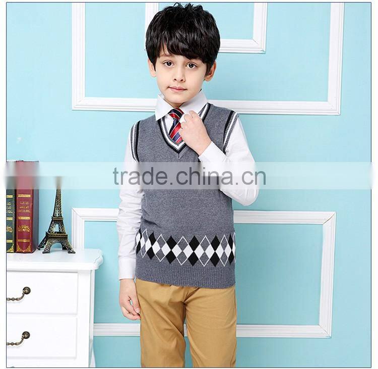 Unisex School Uniform Winter Vest For Boys And Girls