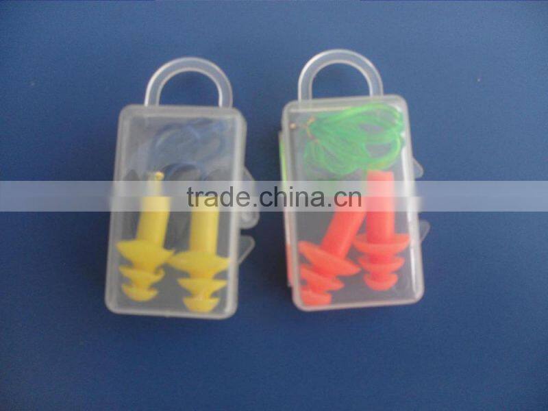 PU hearing protection,eco-friendly PU ear plugs, earplug with keychain