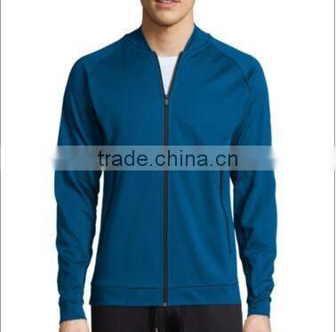 2016 high quality bomber jacket/hot sale unique collar design men's sweatshirt jacket