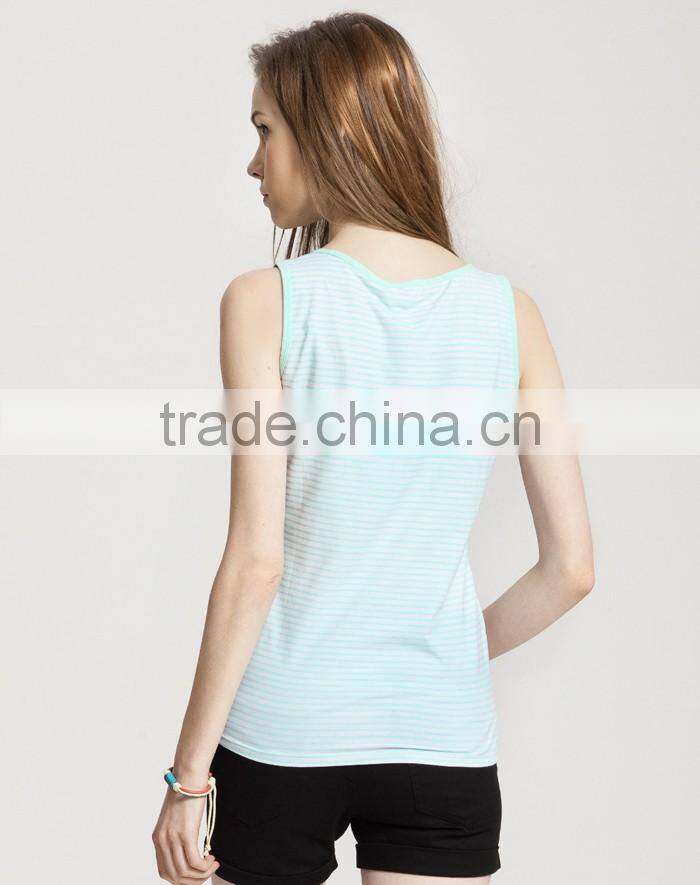 Wholesale lovely fashion printed sexy vest
