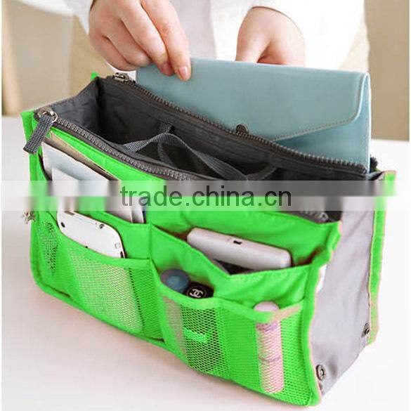 New Women Travel Insert Handbag Organiser Purse Large liner Organizer Tidy Bag Pouch 7907#