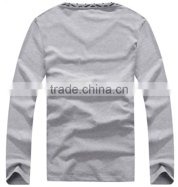 Men's long sleeve v-neck fashion R0019