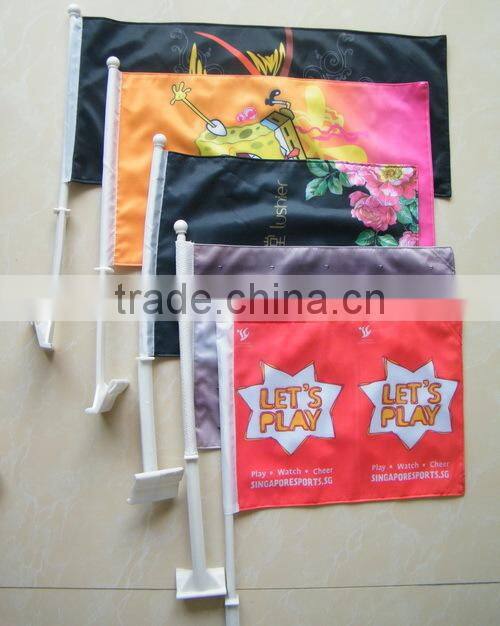promotional polyester car flag