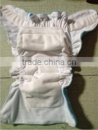 customized design baby minky cloth diaper with absorbent material