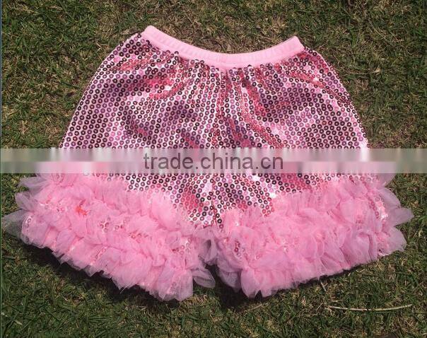 bulk Wholesale Various Colors Sequins Short/ Petti Shorts/Pantie /Baby Shorts Girl Trousers Cloth