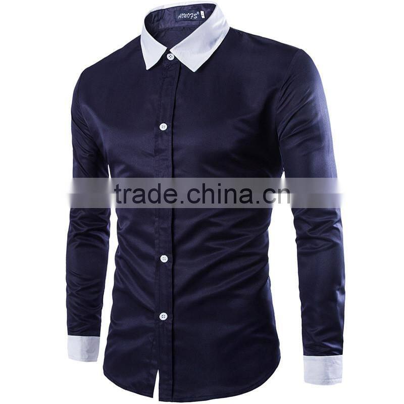 2016 Alibaba hot new arrival funky fancy dress shirt for men