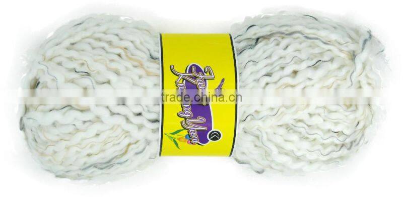 Charmkey new fashion acrylic yarn fancy knitting yarn soft scarf yarn