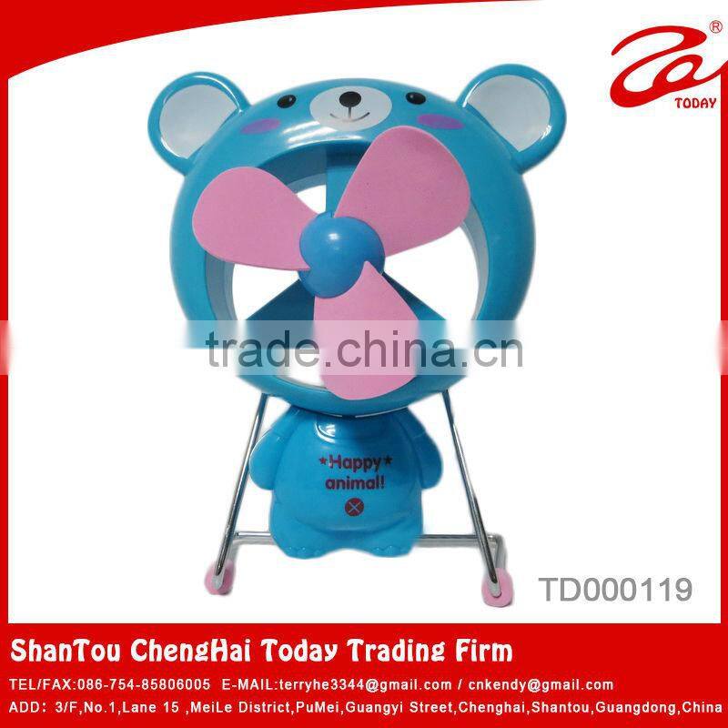 Rechargeable mini fan with USB