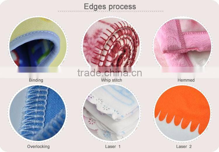 Promotional Polyester Super Soft Thick Fleece Blanket