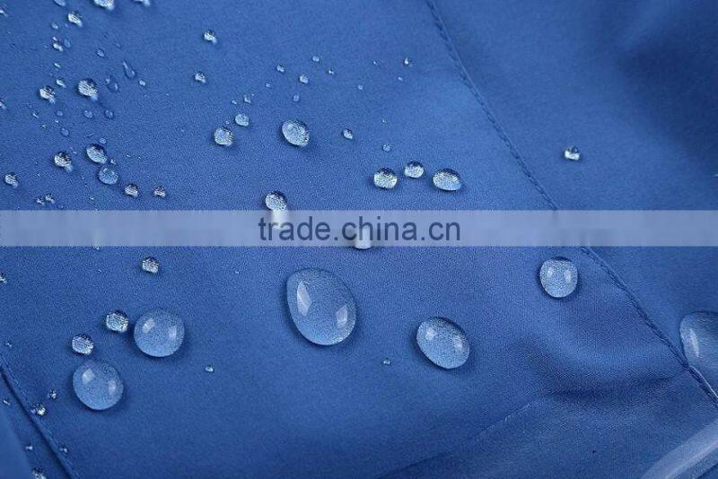 2017 NEW Water-Repellent Mens Blue Softshell Jacket