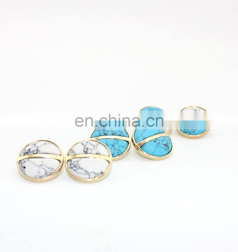 turquoise stud earrings
