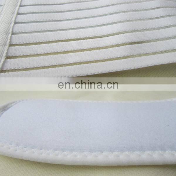 White Breathable Pregnancy Support Belly Brace