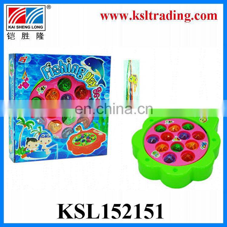 funny plastic toy fishing game for children