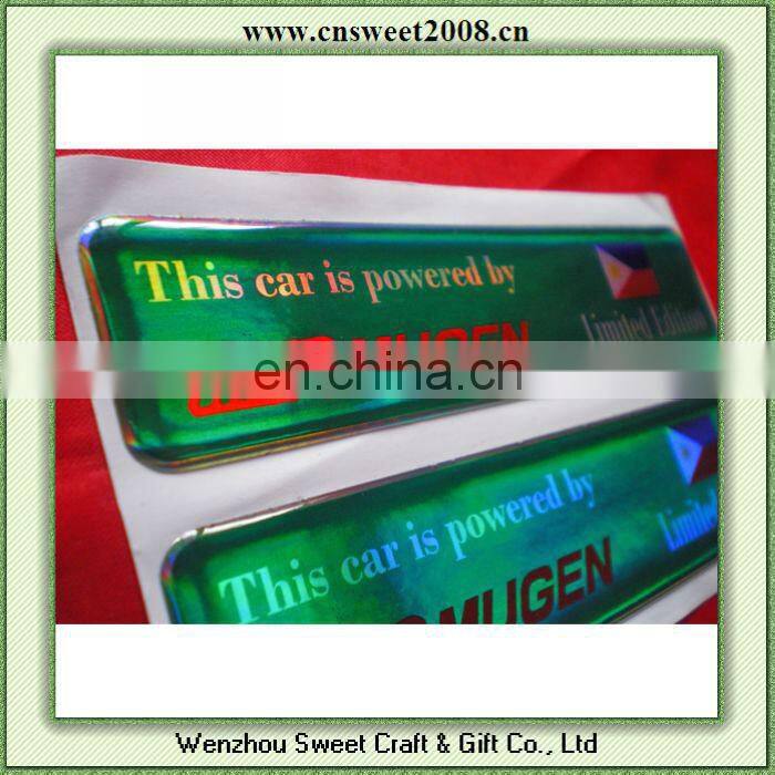 popular epoxy dome sticker for promotion