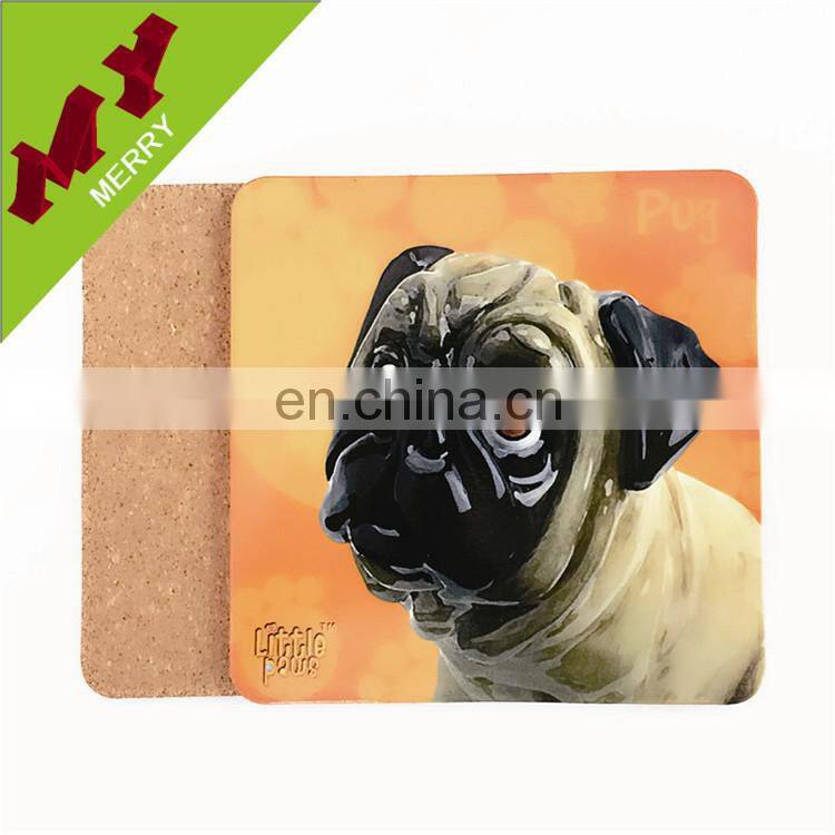 Best quality free sample beer wood coaster for gifts