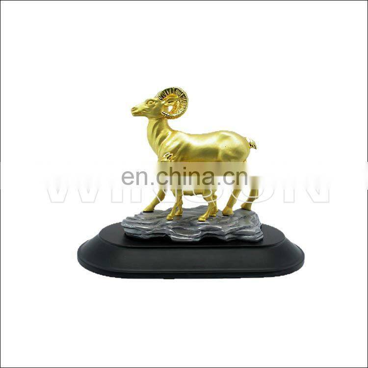 Elegant metal souvenir as table decoration