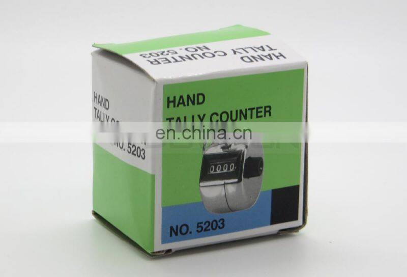 9999 Silvery High End Muslim Tally Counter Mechanical Tally Hand Counter