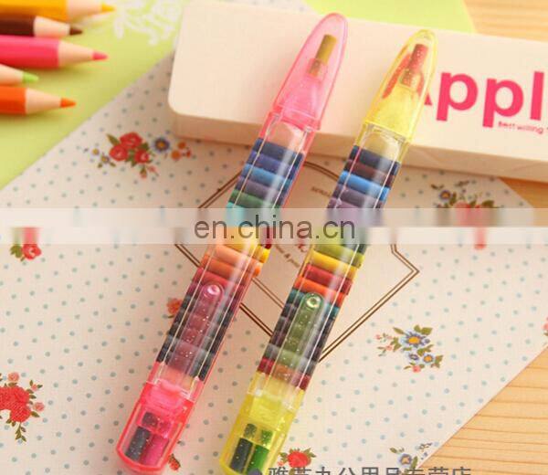 multi- crayon crayon pen 20 colors crystal pen