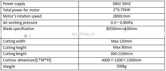 PVC Profile Mullion Saw machinery / pvc window door mullion saw / plastic door-window frame saw