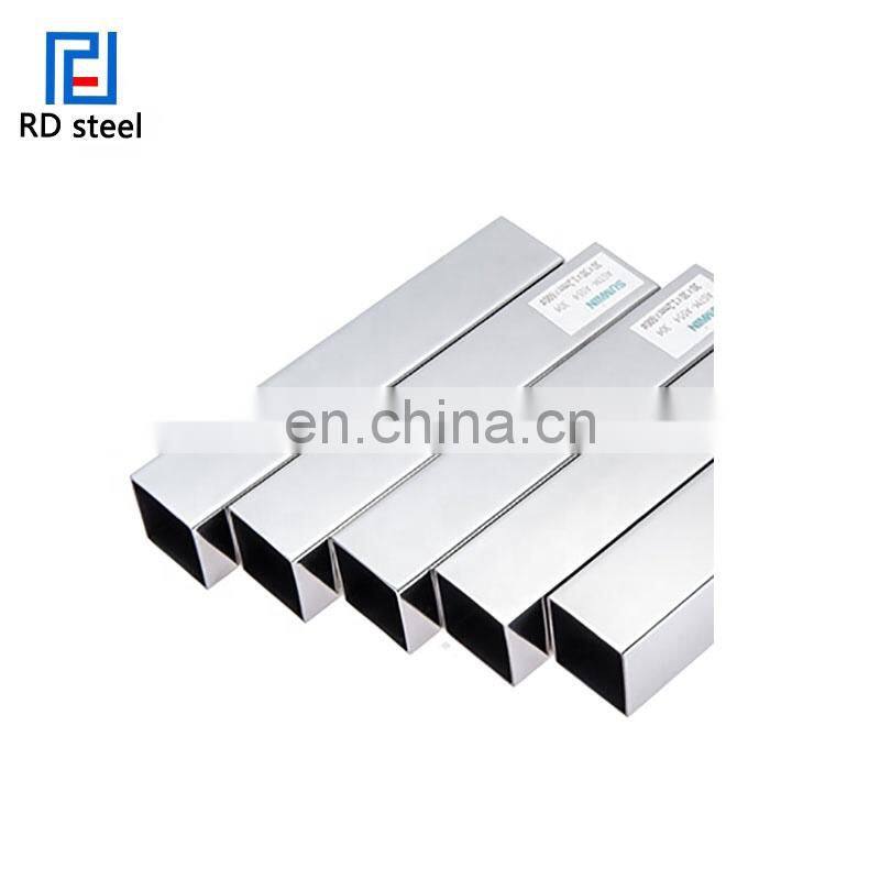 customized 316L stainless steel square tube