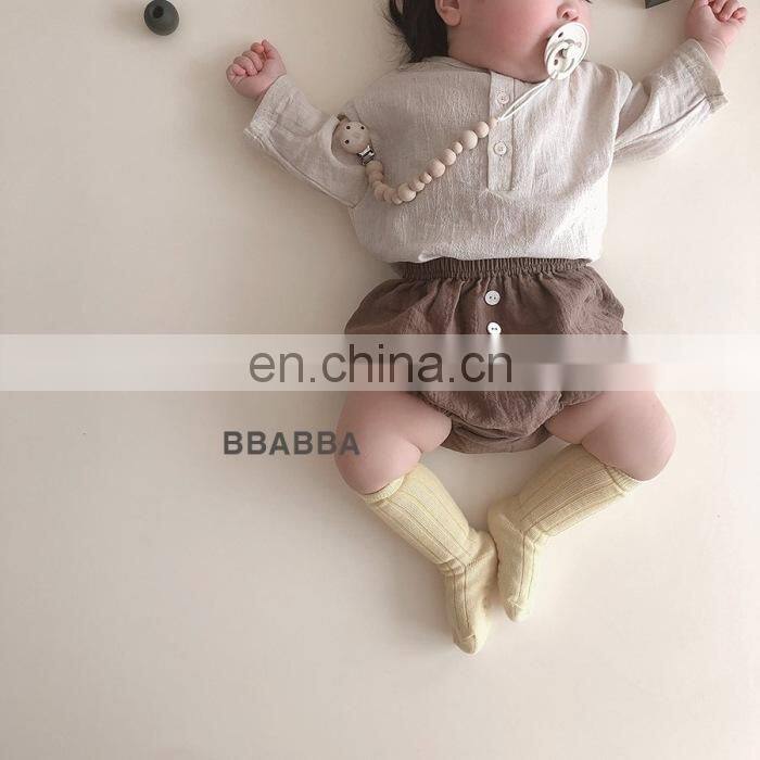 Toddler Muslin Cotton Shorts Baby Linen Shorts newborn baby clothing on Sale