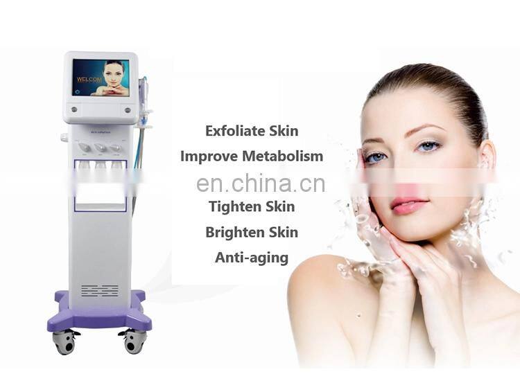 4 In 1 Vertical Water Hydra Dermabrasion Skin Rejuvenation Instrument Big Bubble Face Lift Facial Microdermabrasion Machine