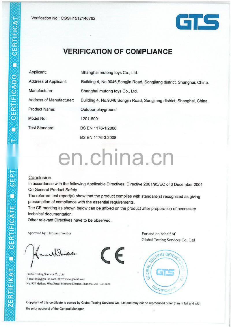 Good Quality Outdoor Spiral Tube Pool Slide for Sale