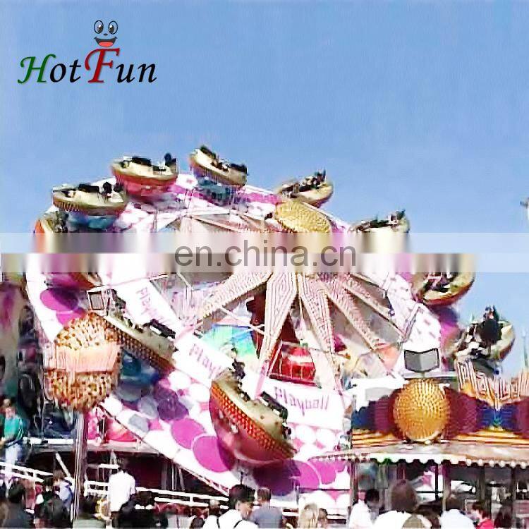 Rotating new theme Thrilling Playground kids adult turntable other amusement park rides flipper ride