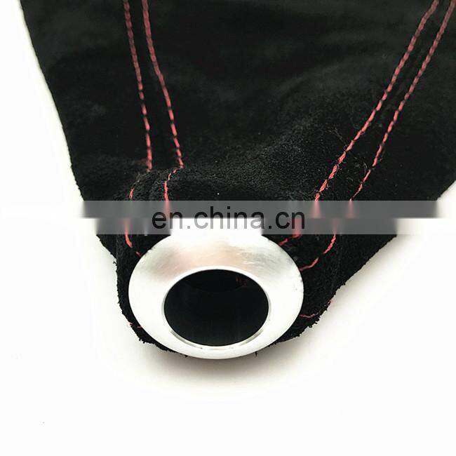 Racing Car Universal Frosted Leather Car Gear Gear Head Dust Cov Shift Knob Boot