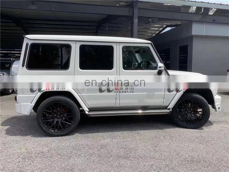 BB style body kit for Mercedes Benz G class W463 G500 G55 front bumper rear bumper wide fenders side skirts grille facelift