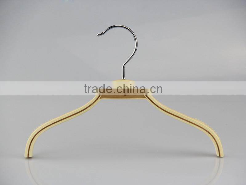 LM890 colored laminated wooden hanger