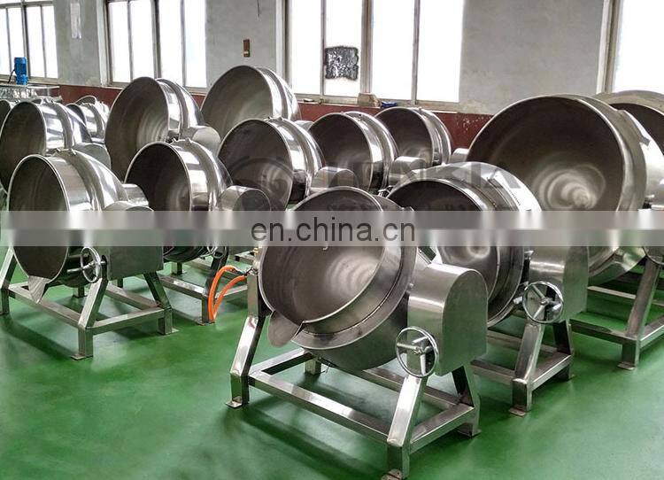 Multifunctional stainless steel double layer pot jacket kettle price