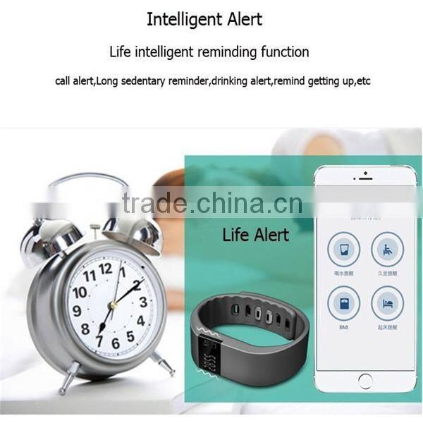 2015 factory supply tw64 intelligent fitness pedometer bluetooth smart wristband, smart sport bracelet, sport bluetooth bracelet