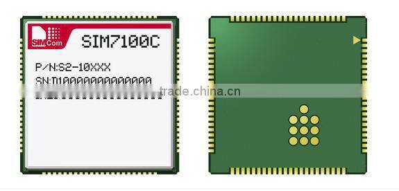 SIM7100C 4G Communication Module TDD-LTE/FDD-LTE SMT type module