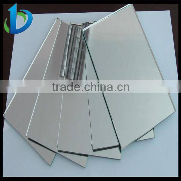 High quality 1mm 2mm 3mm 4mm small square mirrors
