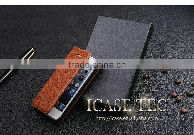 High-grade pu Leather Wallet flip Cover Mobile Phones Cases For iphone6/6s for iphone6 plus