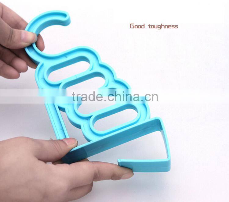 Multifunction Plastic Bag Clothes Hanger Hook