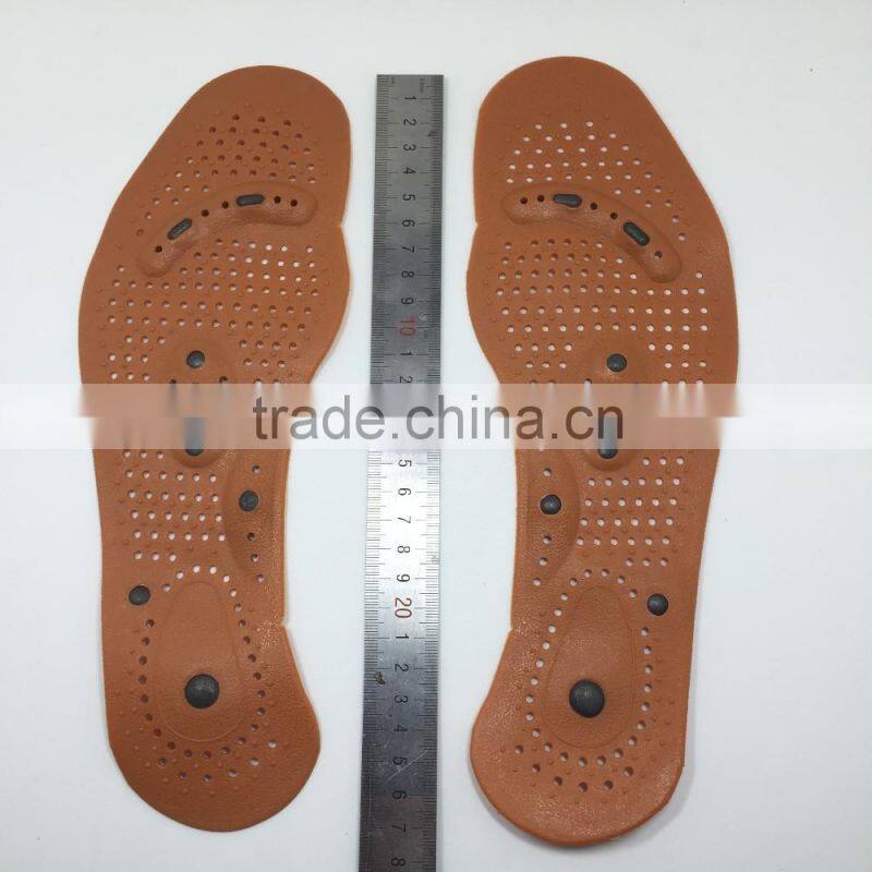 Health Foot Feet Care Insole Shoe Boot Thenar Pad Magnetic Therapy Massage Clean