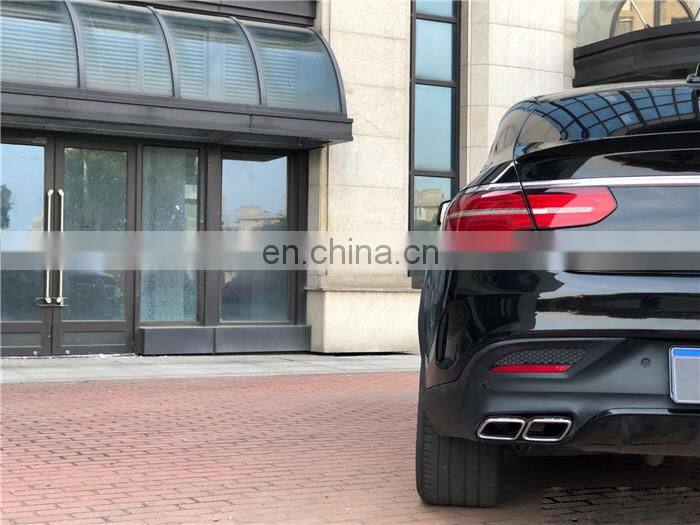 Runde GLE 63 AMG Rear Diffuser For Mercedes-Benz Gle 320 400 43 Coupe Upgrade GLE63 Rear Lip
