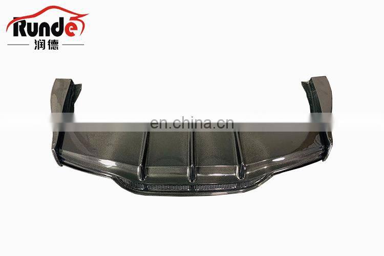 Runde PSM Style Body Parts Carbon Fiber Material Rear Lip Diffuser For Mercedes-Benz W205 C63S coupe rear lip diffuser