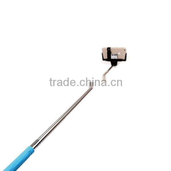 Extendable Selfie stick Pole Handheld for D09 iphone android Remote Control with Bluetooth Shutter