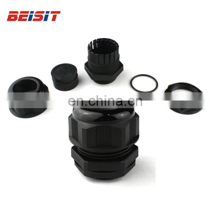 BEISIT Fast Delivery IP68 Waterproof M20 Nylon Cable Gland Connectors