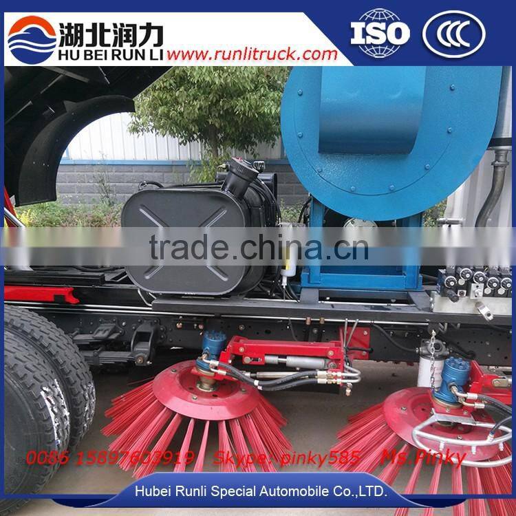 New Cheaper Price Sweeper Tucks Dongfeng 5000L Street Cleaning Machine Trucks For Sales