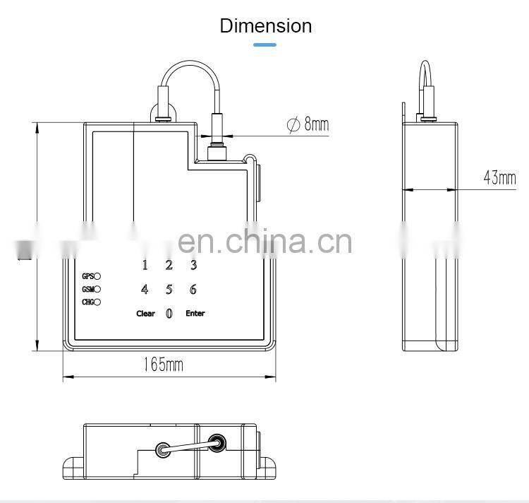 Wholesale keyboard intelligent padlock with gps electronic locking device container e lock